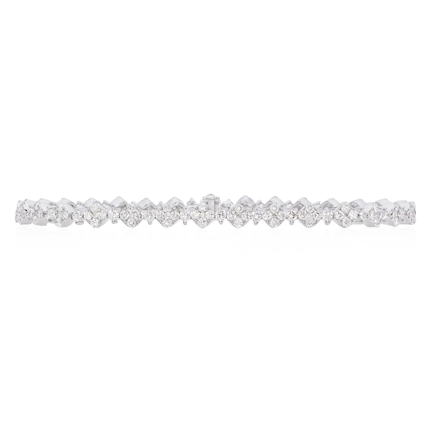 diamond flexible bracelet