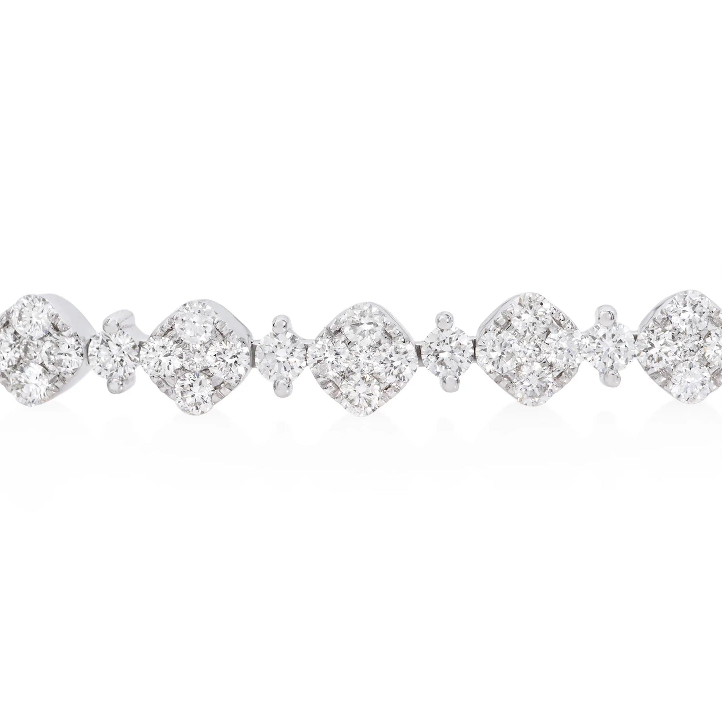 diamond flexible bracelet
