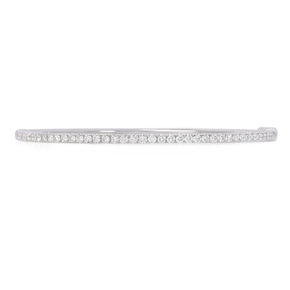 Diamond bangle bracelet