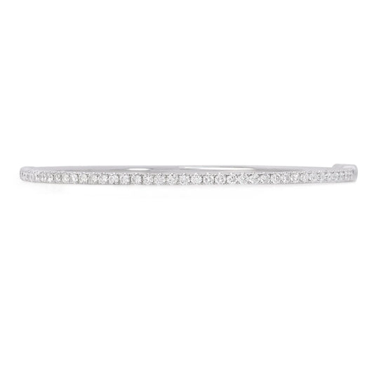 Diamond bangle bracelet