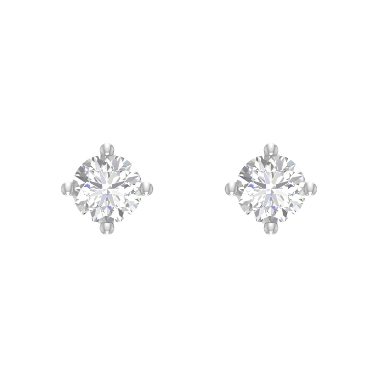 Studs Earrings | 2 Diamond pcs | 1.13ctw Natural Diamond | 14k Gold