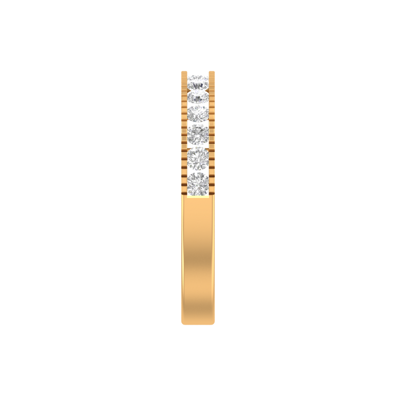 Anniversary Band | 14 Diamond pcs | 0.62ctw Natural Diamond | 14k Gold